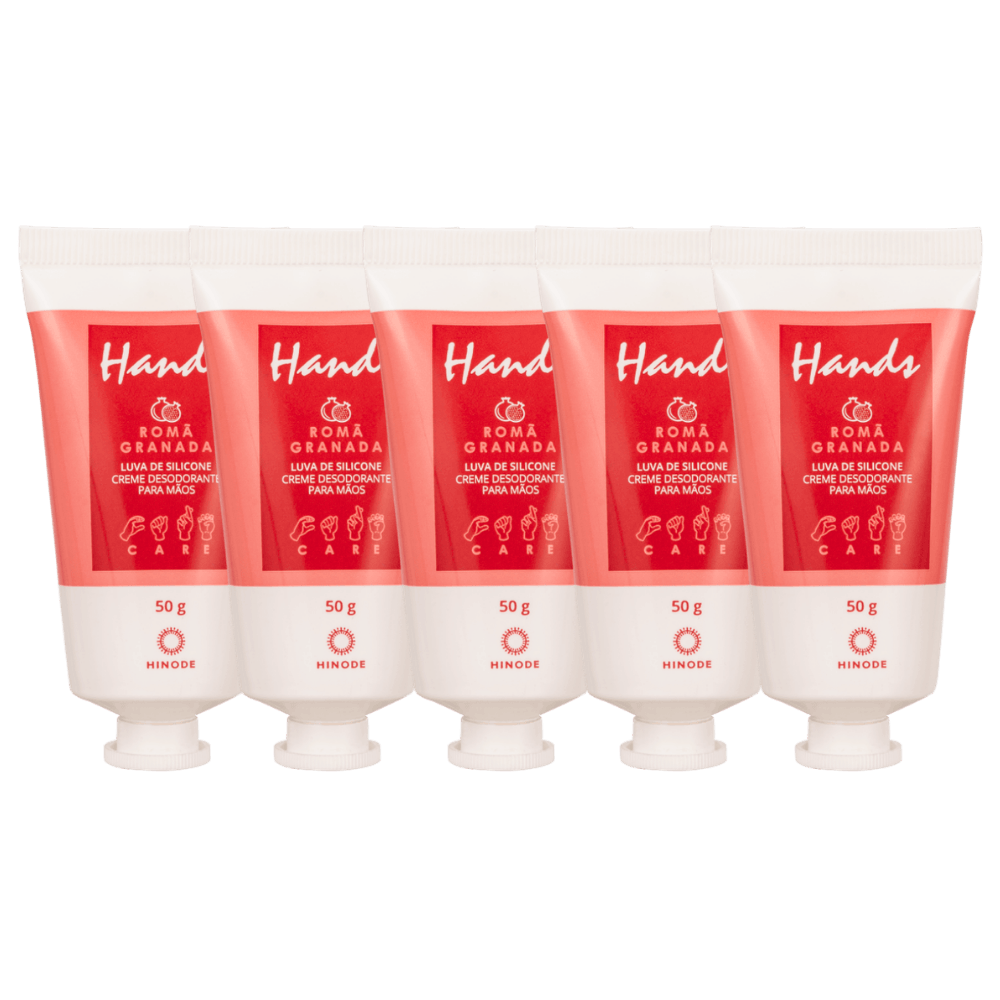 Imagem 2 de Kit 5 Miniaturas Luvas De Silicone Hands Romã