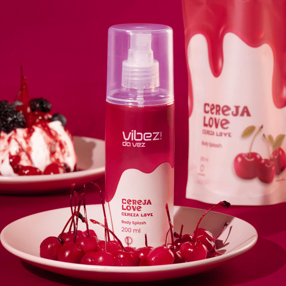 Imagem 2 de Kit 2 Body Splashes Vibez da Vez! Choco Cherry + Cereja Love