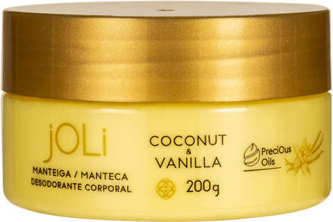 Manteiga Corporal Joli Vanilla e Coco 200g
